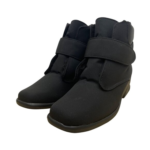 Toe Warmers Women’s Black Insulated Adjustable Straps  Winter Boots Size 10 - Picture 3 of 10